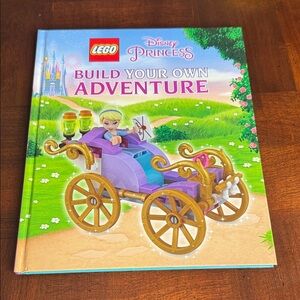 Lego Blocks Disney Princess Build Your Own Adventure Book